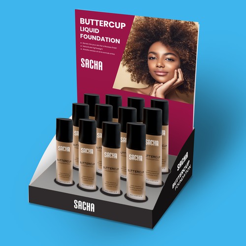 Buttercup Liquid Foundation Design by Design Studio72