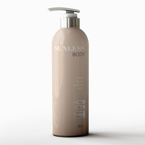 SUNLESS TANNING PRODUCT Design by Lady Goga