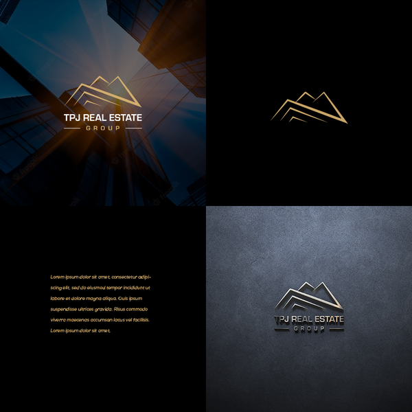 Design realizzato da madebyoddx intitolato "TPJ Real Estate Group"