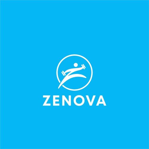 Zenova Logo: Revolutionary suite of health and wellness mobile apps Diseño de sasidesign