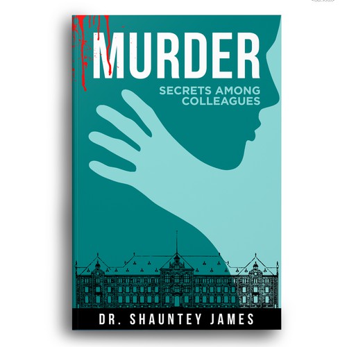 Cover for a classic murder mystery where secrets and lies fly among college professors Design by Bigpoints