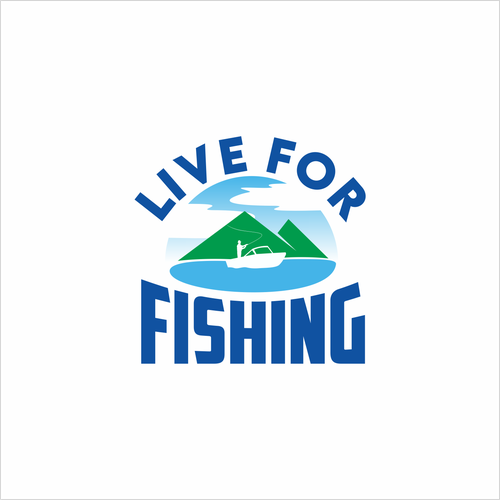 Design Logo design for fishing website por zarzar