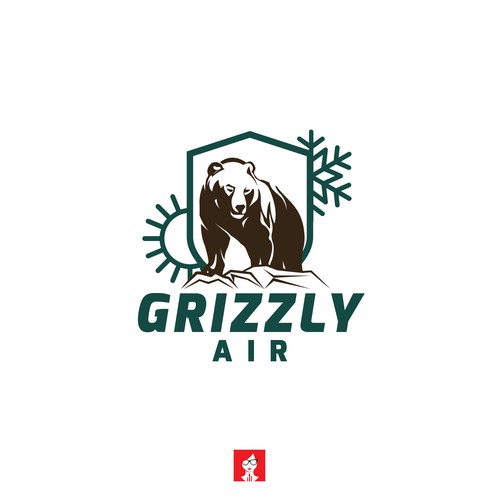 Combination Mark Logo For Hvac Company Design by Red Head Design