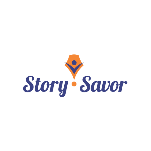 Design a logo for acompany that connects people with professional story tellers. Design von Lure Studio