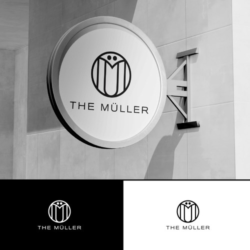 Want a challenge? Use the umlaut  - create a luxury logo for an apt building – The Müller Design by S.H Designs