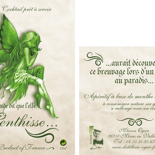 Product label contest entry by Madeleine K