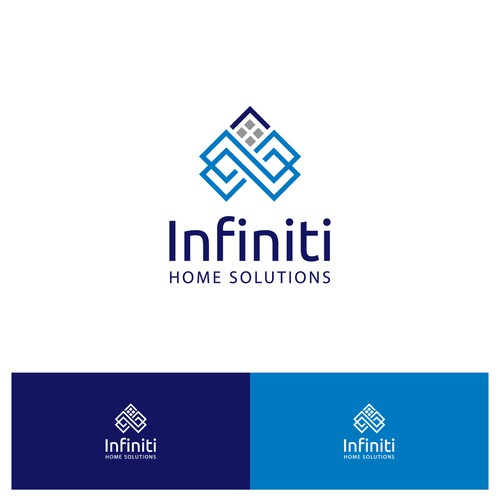 Design a unique & modern Infinity mark for "Infiniti Home Solutions" Design by Brandbug