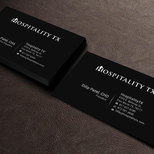 Design Business Card for a Hotel Development Company! Design by Mah_Ari