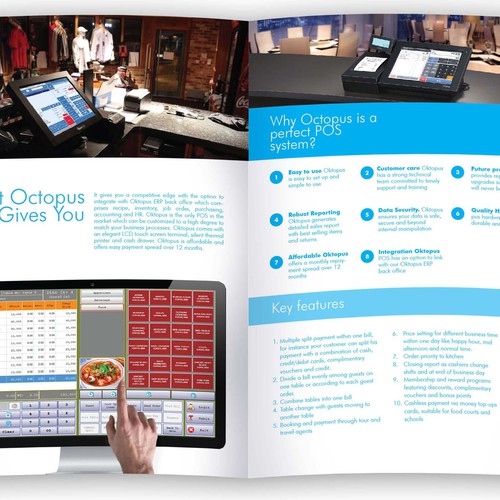 Create a classy and luxury look for a POS brochure Design by Downeyz