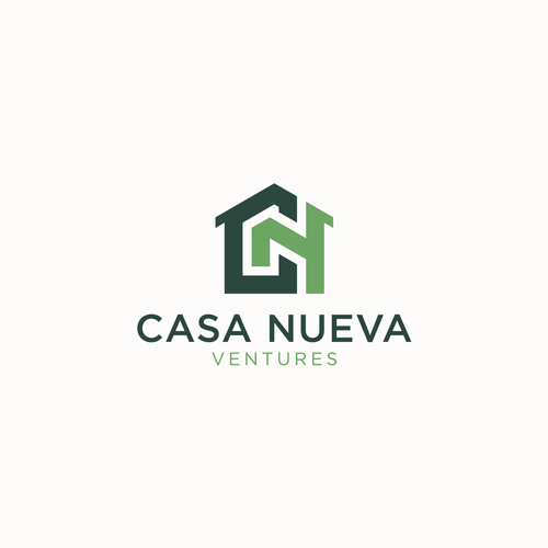 Real estate investing logo symbolizing growth Design by vecrow