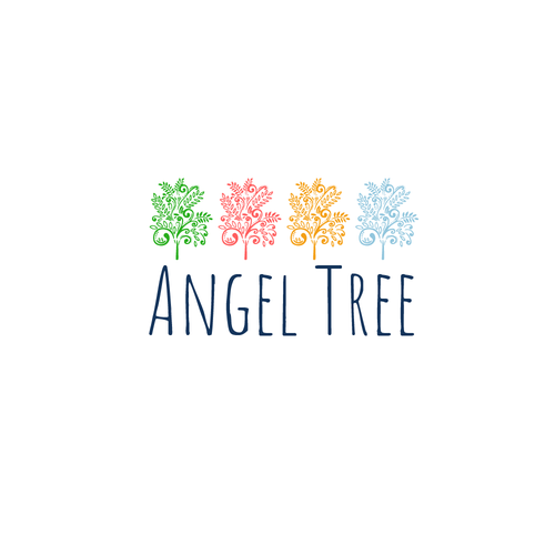 A non-profit logo called Angel Tree Design by rjo.studio