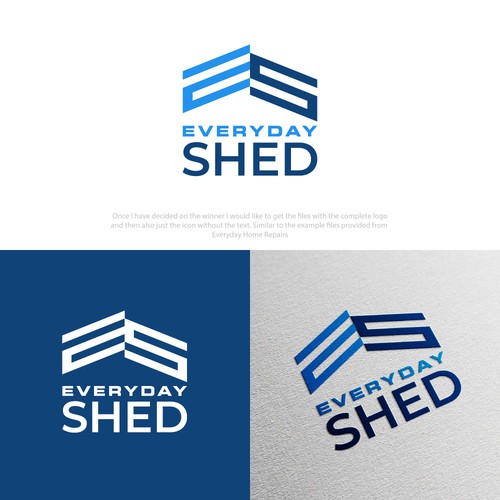 Everyday Shed Logo Design Design by CreCreature