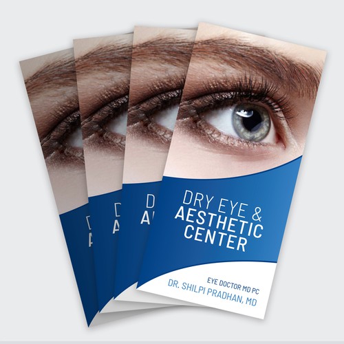 Dry Eye and Aesthetic Center Brochure Design by Jordon