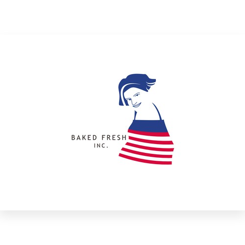 logo for Baked Fresh, Inc. Design by Techne