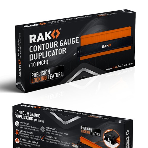 Design eye catching box packaging for RAK Pro Tools Design by C7Z