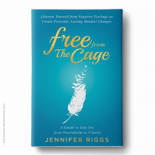 Free From the Cage book cover--Self help/emotional freedom Design by Klassic Designs