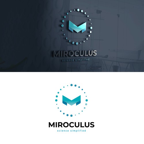 Logo design for transformational new laboratory technology. Design by luka.desigr