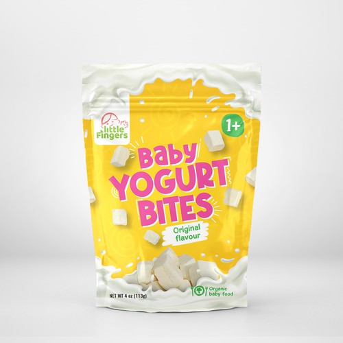 Baby Yogurt Bites Design by CK Graphic