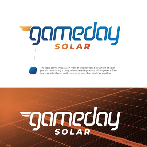 Gameday Solar logo contest Design by Vlashko