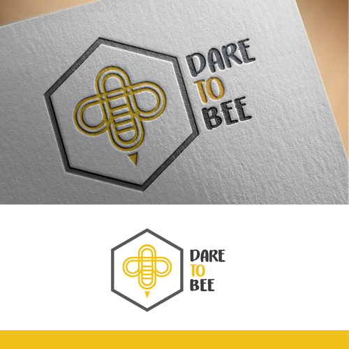 Dare to Bee LOGO Design by Hizkya Izaak