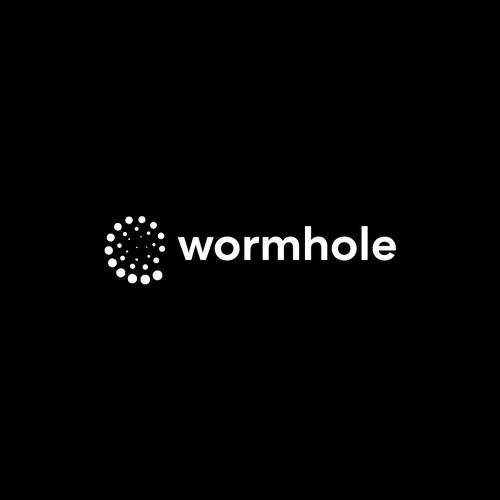 Wormhole Protocol Logo Design Design by w.e.l.l.d.o.n.e