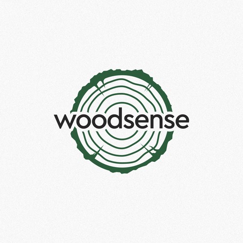 Sustainable tech logo needed for an IoT company working with wood construction Design by Lyna™