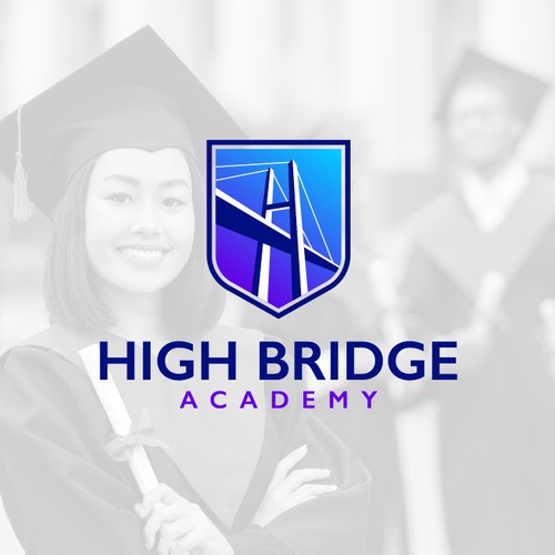 High Bridge Academy Brand Refresh: Logo and Colors Revamp Needed! Design by Creadave