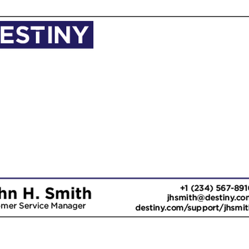 destiny デザイン by ismith