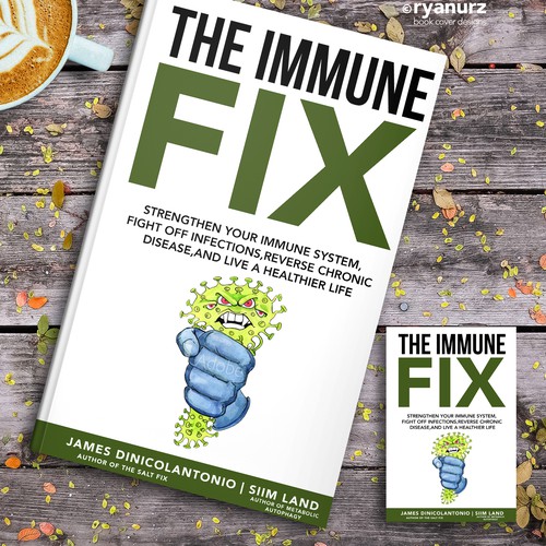 Health Immune System Book Design by ryanurz