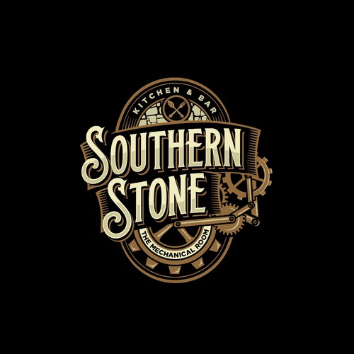 Design a Southern Industrial logo for new restaurant and speak easy Design by DonMare