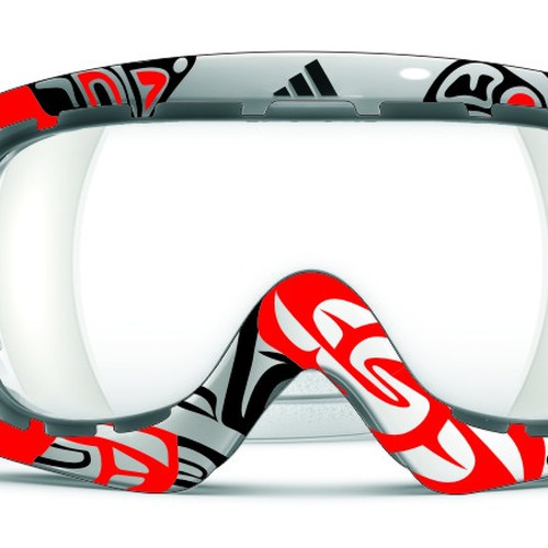 Design adidas goggles for Winter Olympics Ontwerp door raindogs