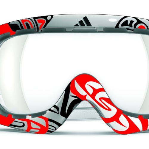 Design adidas goggles for Winter Olympics Design by raindogs