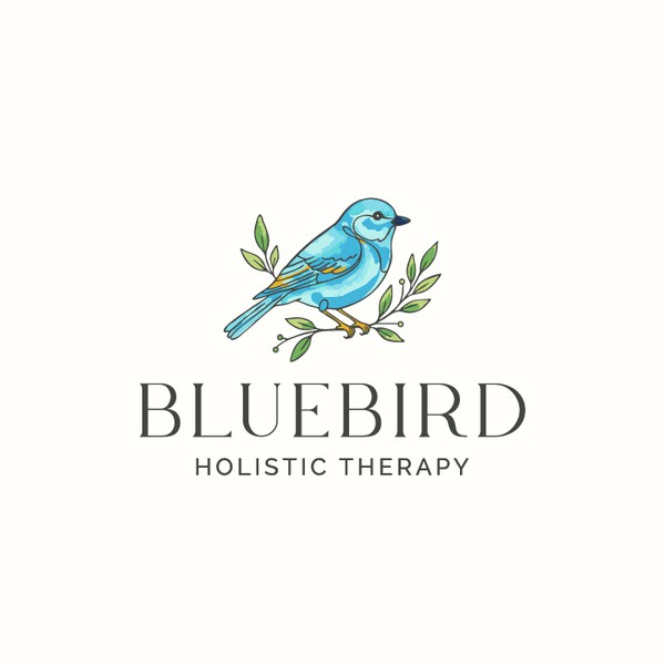 Nature inspired logo to appeal to those looking for pain relief therapy