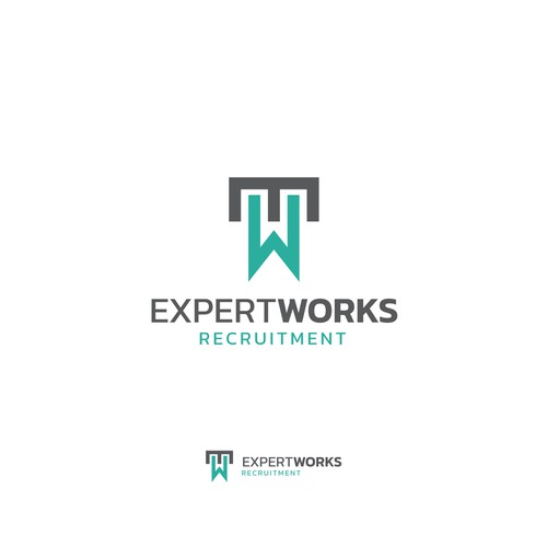 Logo for Small Recruitment Company Design by Oranye Putih