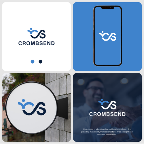 "Sophisticated design for boutique tax consulting firm" winning Logo design
