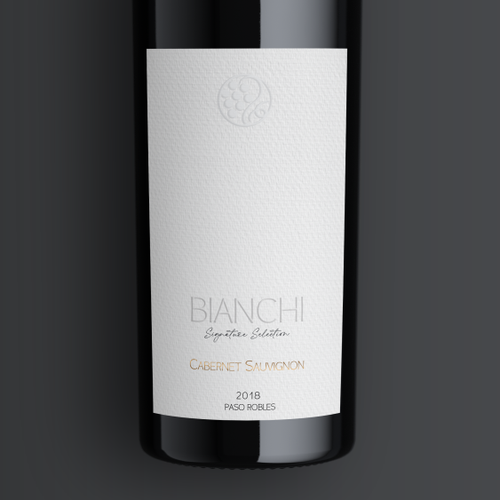 Bianchi Wine Label Design by area 55