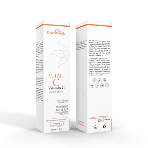 Designs | Serum carton redesign | Product packaging contest