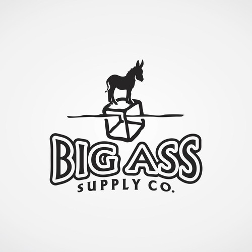 On the hunt for the best damn donkey and logo design ever Design by Siqueira