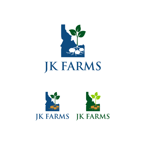 We need a classic, down-to-earth logo for our farm Design by yoh kono