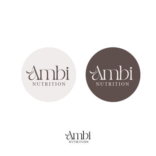 Chic, simple and memorable logo for an online nutritionist Design by alediba