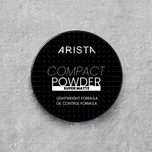 Arista Compact Powder Design by Julie Shell