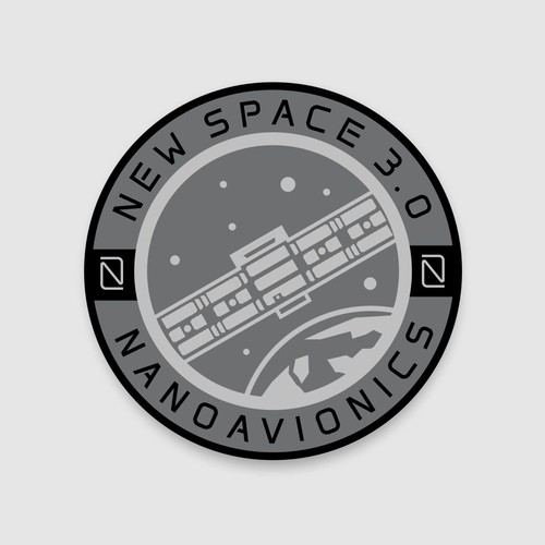 Exclusive Satellite Mission Patch Design Design por maspoko