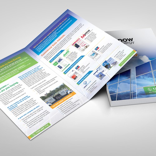 Now Energy Consumer Brochure Design by Hadi (Achiver)