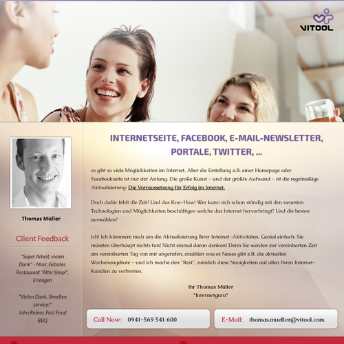 Postcard, flyer or print contest entry by WebasDesign