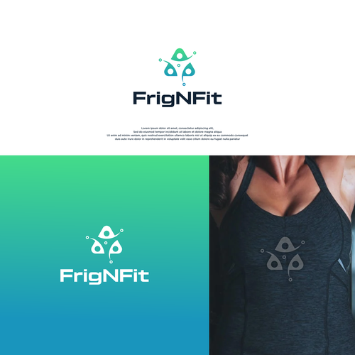 Clever, bold fitness logo for a small biz owner in Austin Design by 7LUNG™