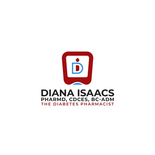 New logo and branding for diabetes pharmacist using the latest technology and therapeutics to help people with diabetes Design by SPECTAGRAPH