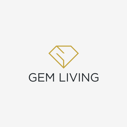 Geometrical, minimalist, modern brand design for Gem Living Design by bobbee_