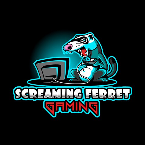 SCREAMING FERRET GAMING Design von Ognjen Višnjevac