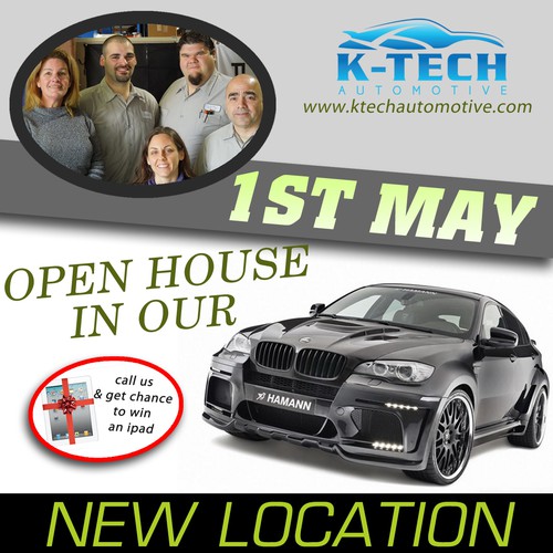 Help K-Tech Automotve with a new postcard or flyer Réalisé par cknamkoi