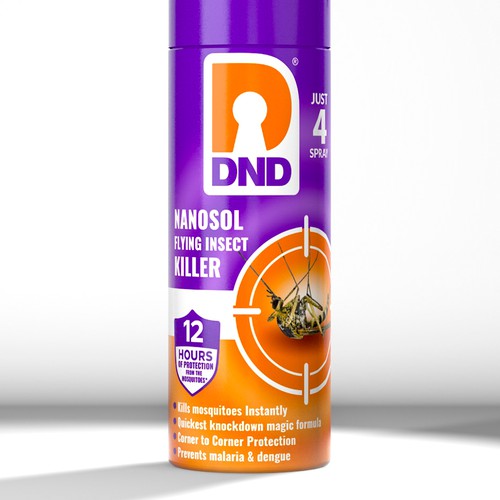 Diseño de Design a standout label for a Super Effective Insect Killer Spray de P.D.S.